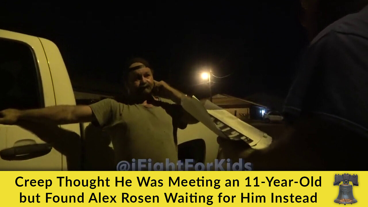 Creep Thought He Was Meeting an 11-Year-Old but Found Alex Rosen Waiting for Him Instead