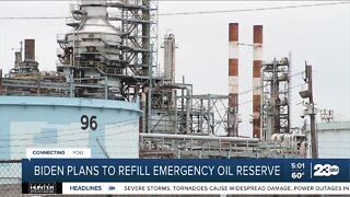 White House seeks to replenish country's emergency oil reserve