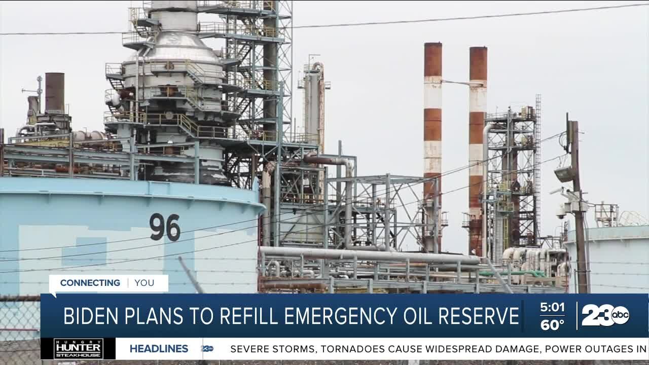 White House seeks to replenish country's emergency oil reserve