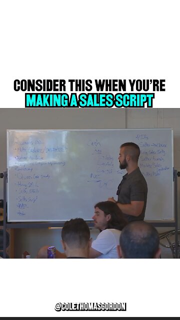 Make your Sales Script with this