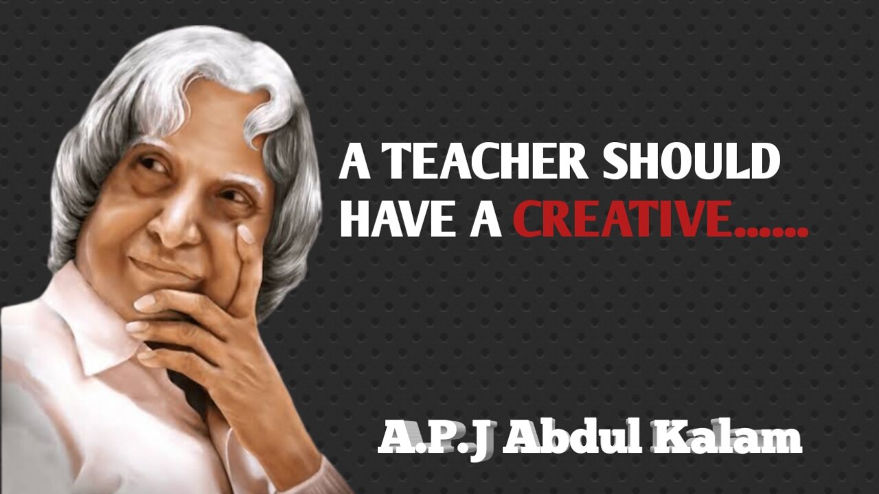 A.P.J Abdul kalam most inspirational quotes..