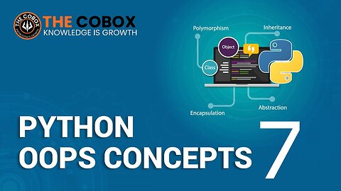 Python | OOPs | Lecture 7 out of 22 | #python #oops