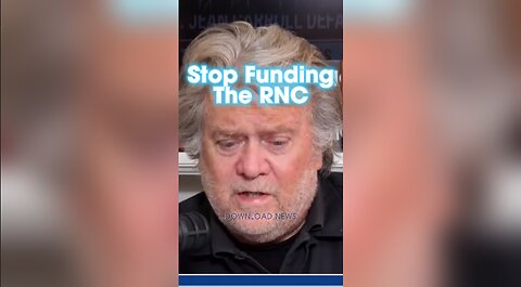 Steve Bannon: The RNC Used Your Money To Try & Stop Trump - 1/16/24