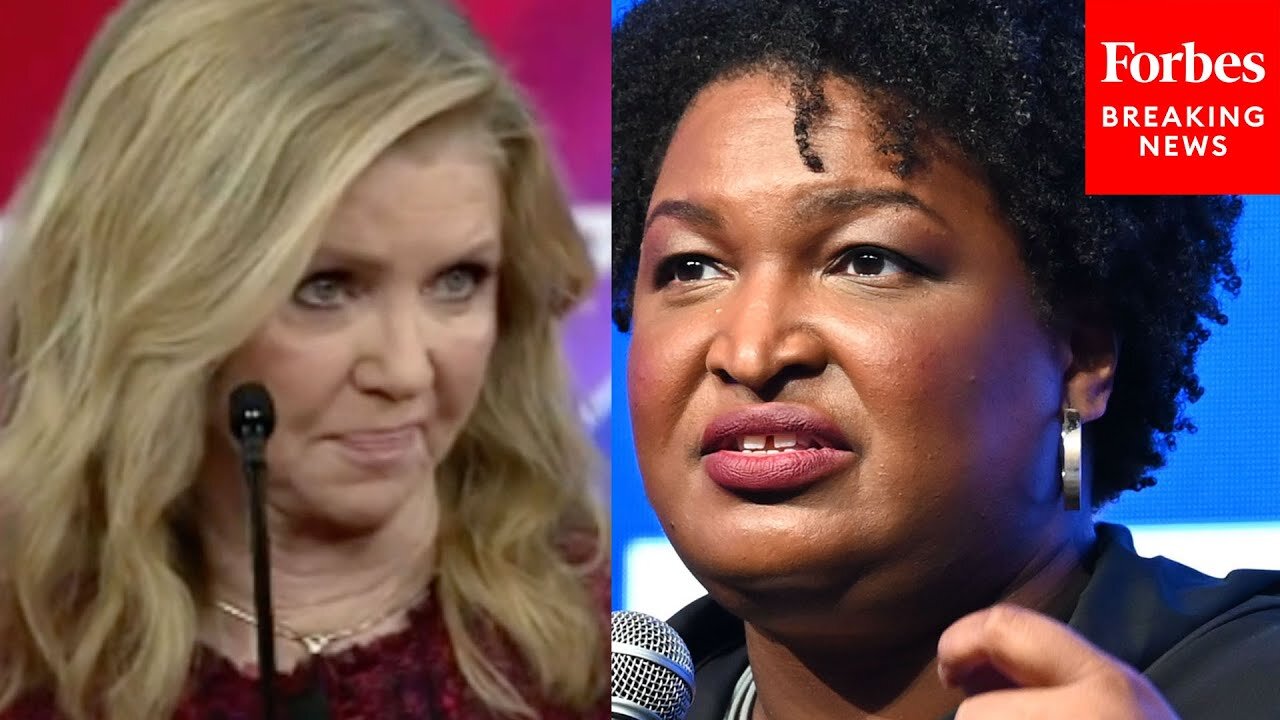 'The Hypocrisy Knows No Bounds': Marsha Blackburn Slams Stacey Abrams For Maskless Photo