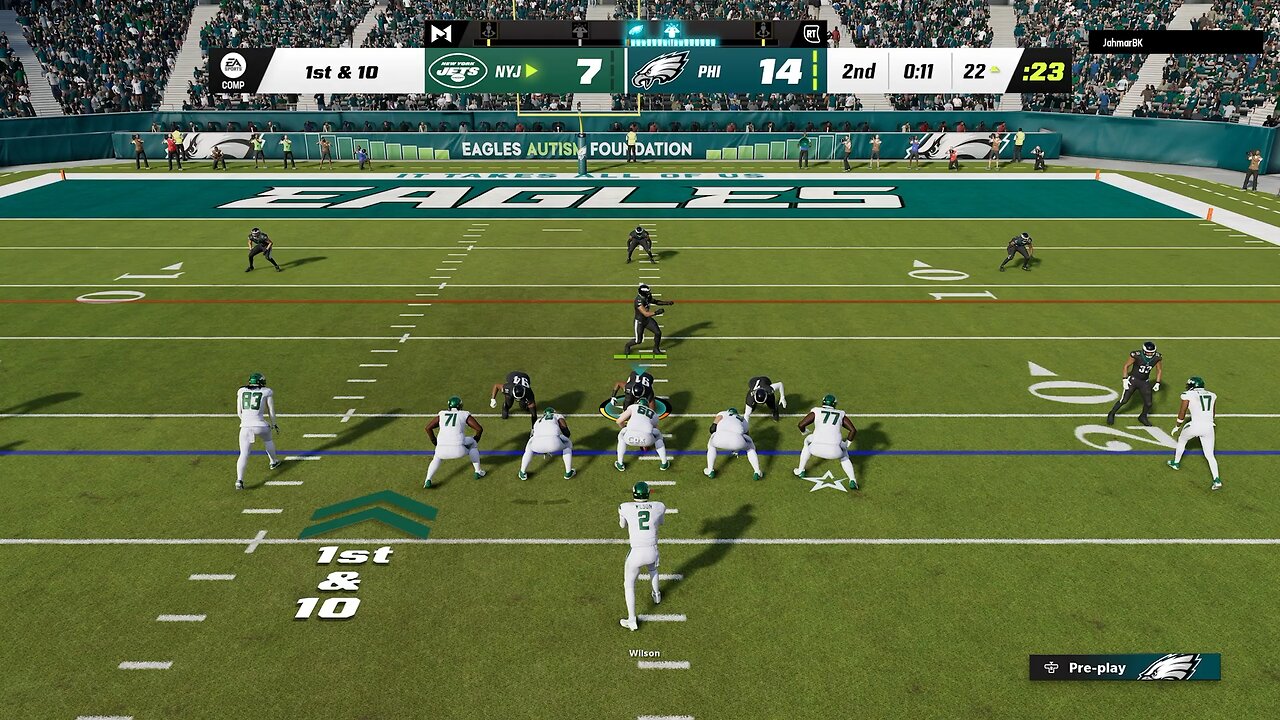 Madden 23 NFL gameplay