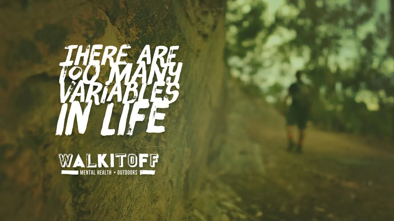 Worry about the things you can control!