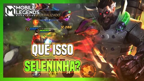 EU NUNCA VI UMA SELENA JOGAR TÃO BEM | Mobile Legends