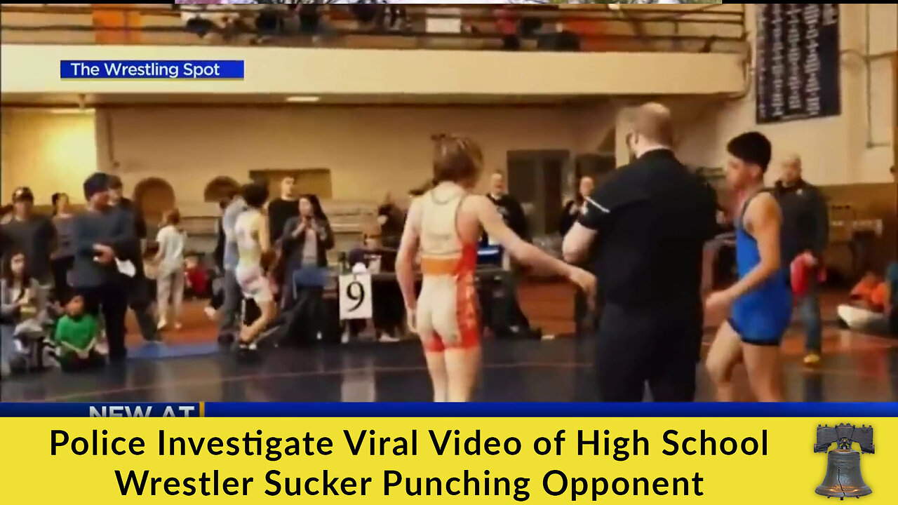 Police Investigate Viral Video of High School Wrestler Sucker Punching Opponent