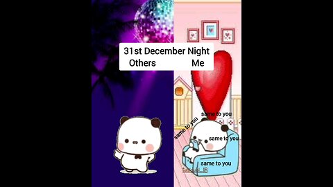 31st December Night 💕🤣