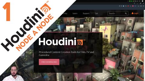 HOUDINI NODE A NODE - AULA 1: INTERFACE , CONTEXTOS, CONTAINERS E CAMADAS - Tutorial em Português