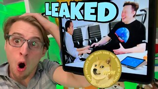 Elon Musk Twitter Meeting Leaked ⚠️ HUGE NEWS FOR DOGECOIN!!!