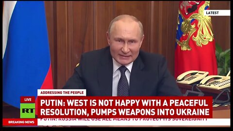 Partial Mobilisation President Putin's Address To The Russian Nation 21.09.22