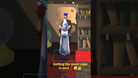 Getting the quest cape in OSRS!!!!!