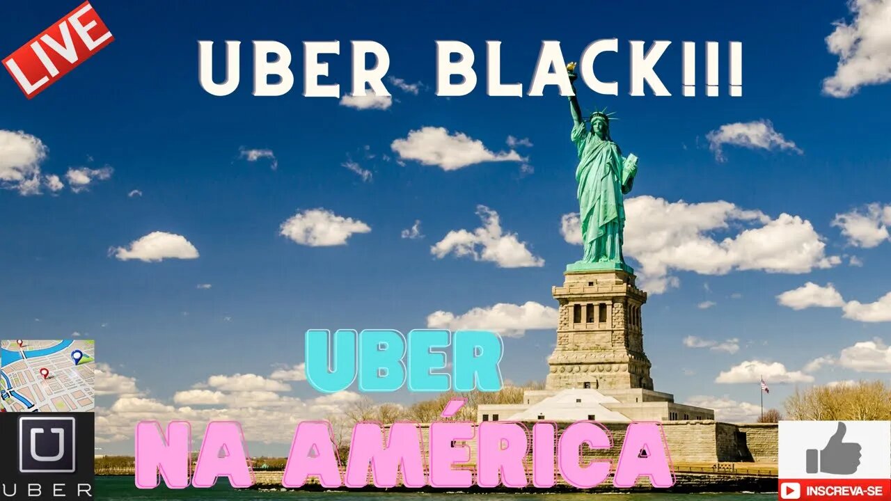 🔴UBER AO VIVO NOS 🇺🇸🗽🔥