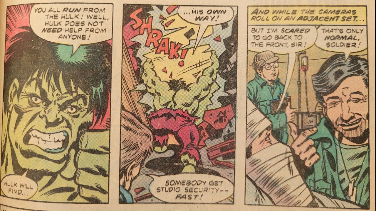 INCREDIBLE HULK VS THING AND HOLLYWOOD IN MARVEL TWO-IN-ONE #46 1978 COMIC BOOK REVIEW