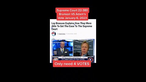 Loy Brunson and Supreme Court case22-380