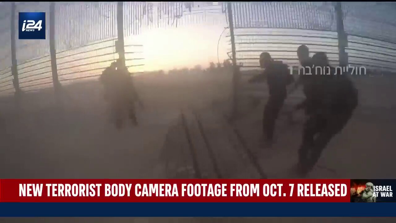 Hamas Bodycam Footage: Breaching Multiple Fences, Facing ZERO Resistance from IDF on October 7th! 👀