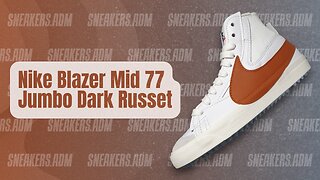 Nike Blazer Mid 77 Jumbo Dark Russet - DD3111-101 - @SneakersADM