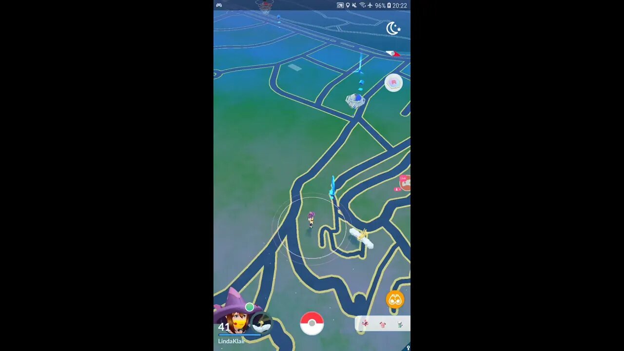 Veja a minha live de Pokémon GO