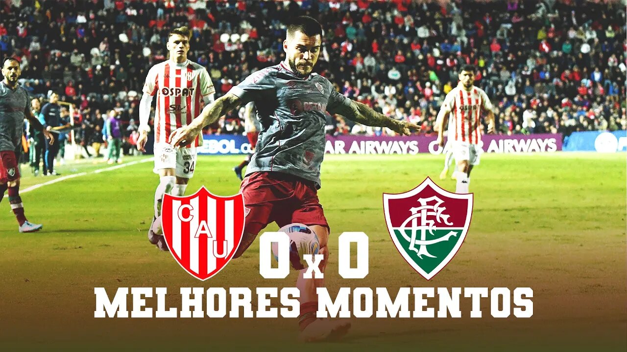 UNIÓN SANTA FE 0X0 FLUMINENSE | CONMEBOL SUDAMERICANA 2022 | MELHORES MOMENTOS