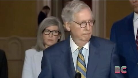 McConnell being treated for concussion after fall