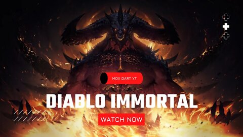 Diablo Immortal trailer 2022 HD