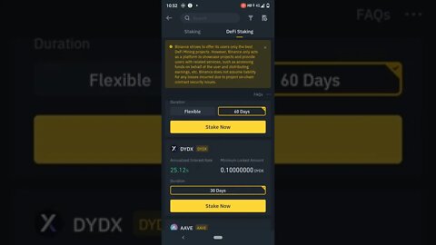 BINANCE OFFERING ABOVE 10% AWESOME HIGH DEFI STAKING RETURNS #cryptocurrency #binance #staking #btc