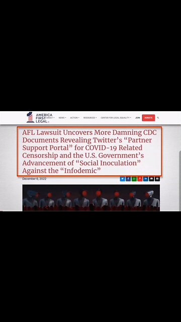 Big Tech And The Government Colluded to Suppress The Truth And Amplify Their Big Lie