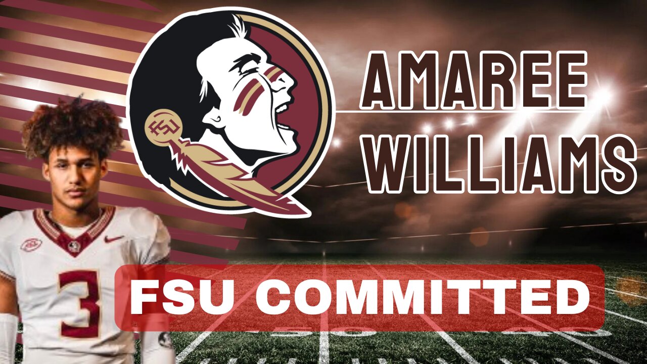 Amaree Williams Elite WR | FSU Commited Player | Match Highlights