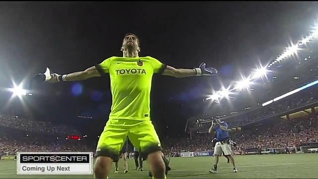 Former Oakland goalie helps Cincinnati to upset win in U.S. Open Cup