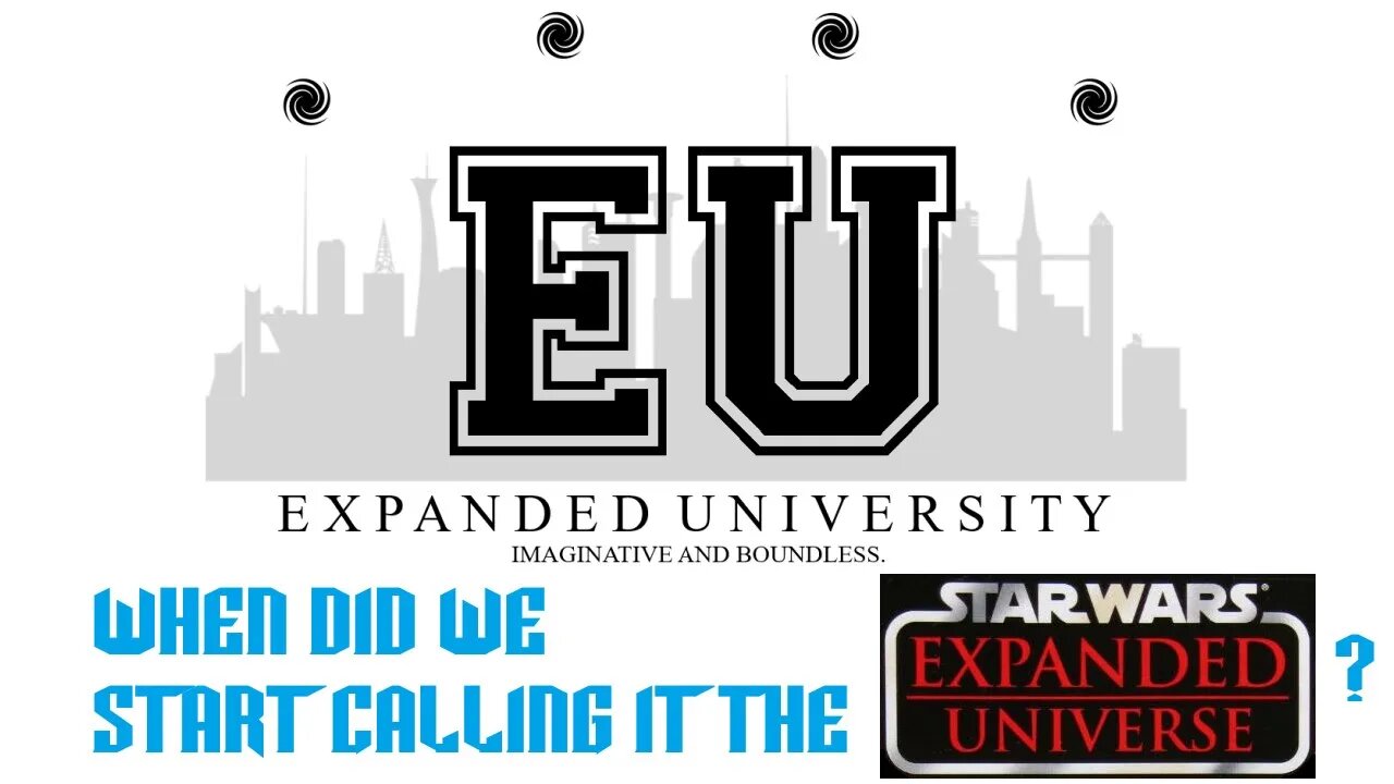 Expanded University - What's in a Name? When Did We Start Calling it the Expanded Universe? See here