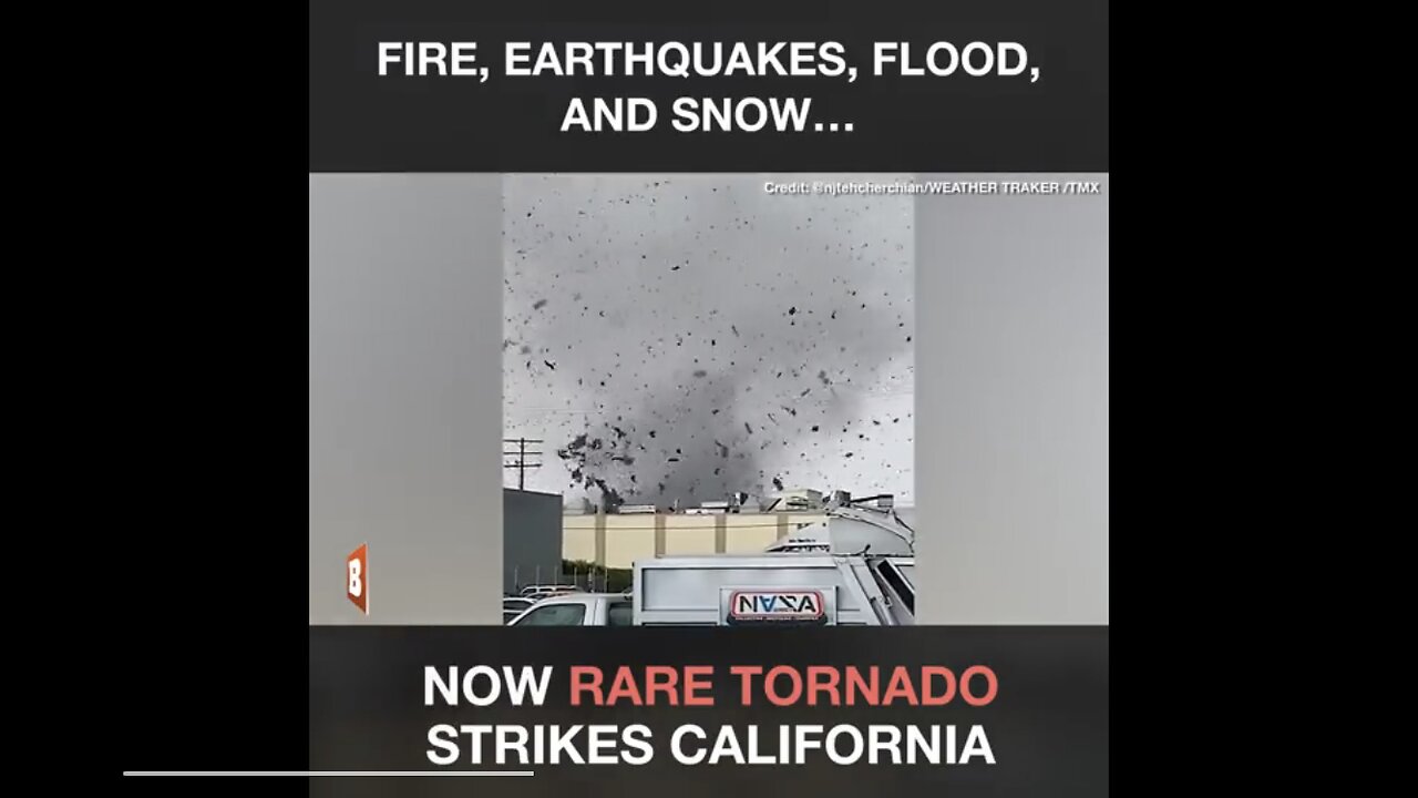 Tornado rips through Montebello; strongest tornado to hit Los Angeles-area in 40 years