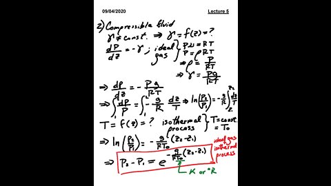 ME 3663.002 Fluid Mechanics Fall 2020 - Lecture 5