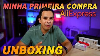 Minha primeira compra no AliExpress! Deu tudo certo?
