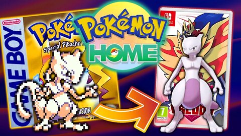 ⌚😱 ¡VIAJE en el TIEMPO POKÉMON! ¡MEWTWO de POKÉMON AMARILLO a POKÉMON ESCUDO con POKÉMON HOME!