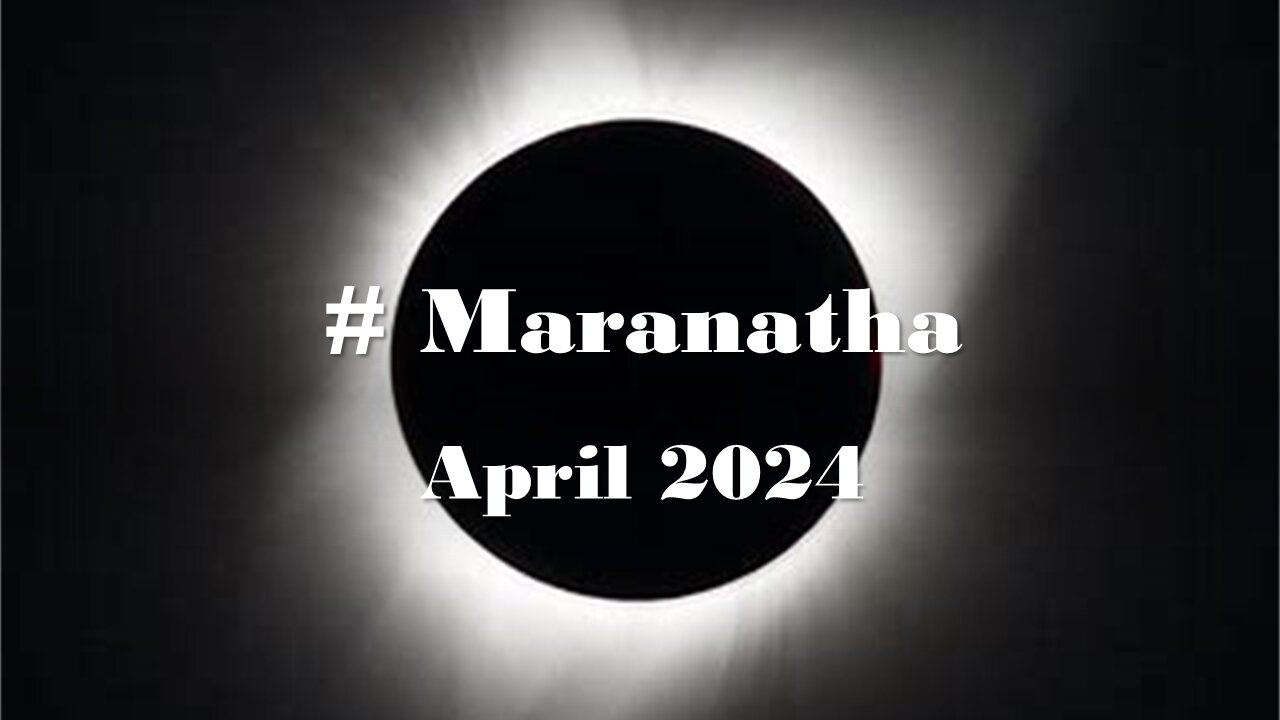 #Eclipse 2024 | MARANATHA SIGNS FROM HEAVEN | 4/7/2024