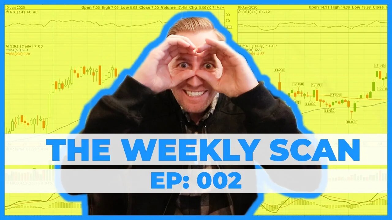 SWING TRADING STOCK PICKS | The Weekly Scan | EP 002