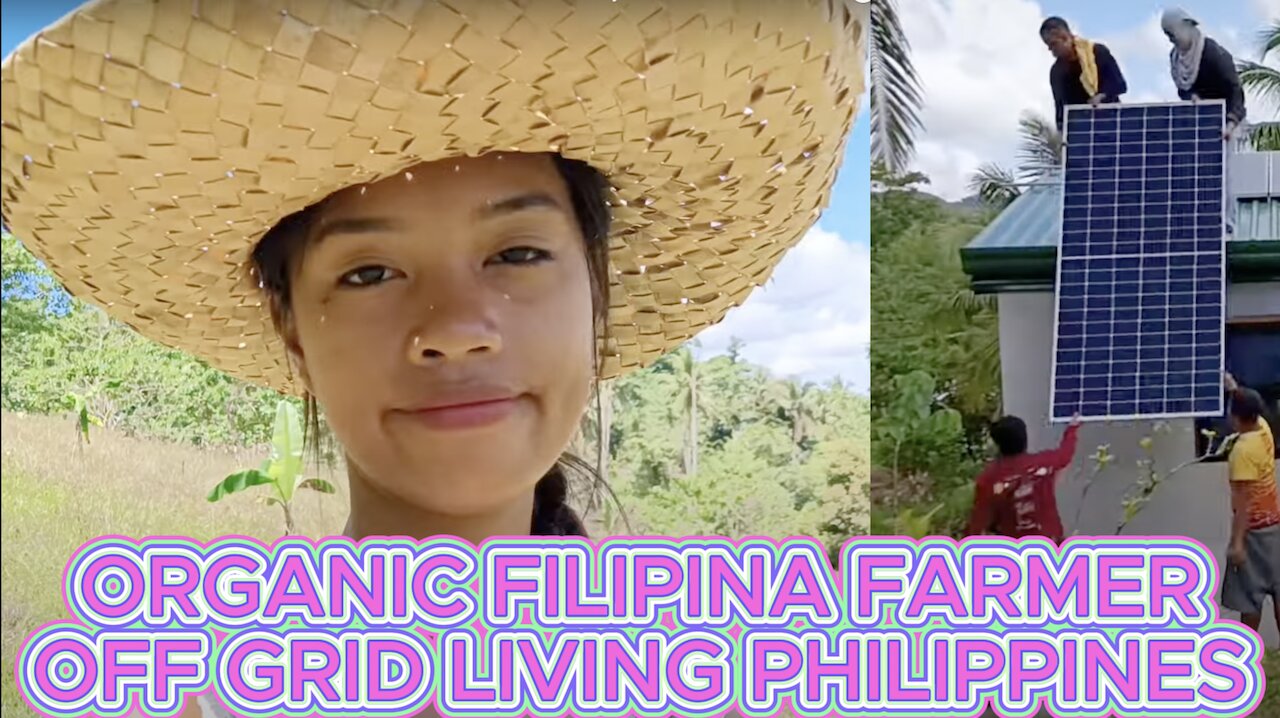 🇵🇭 COLLECT NATURE'S BEST FERTILIZER - CARABAO POOP GARDEN Off Grid Island Family PHILIPPINES LIVING