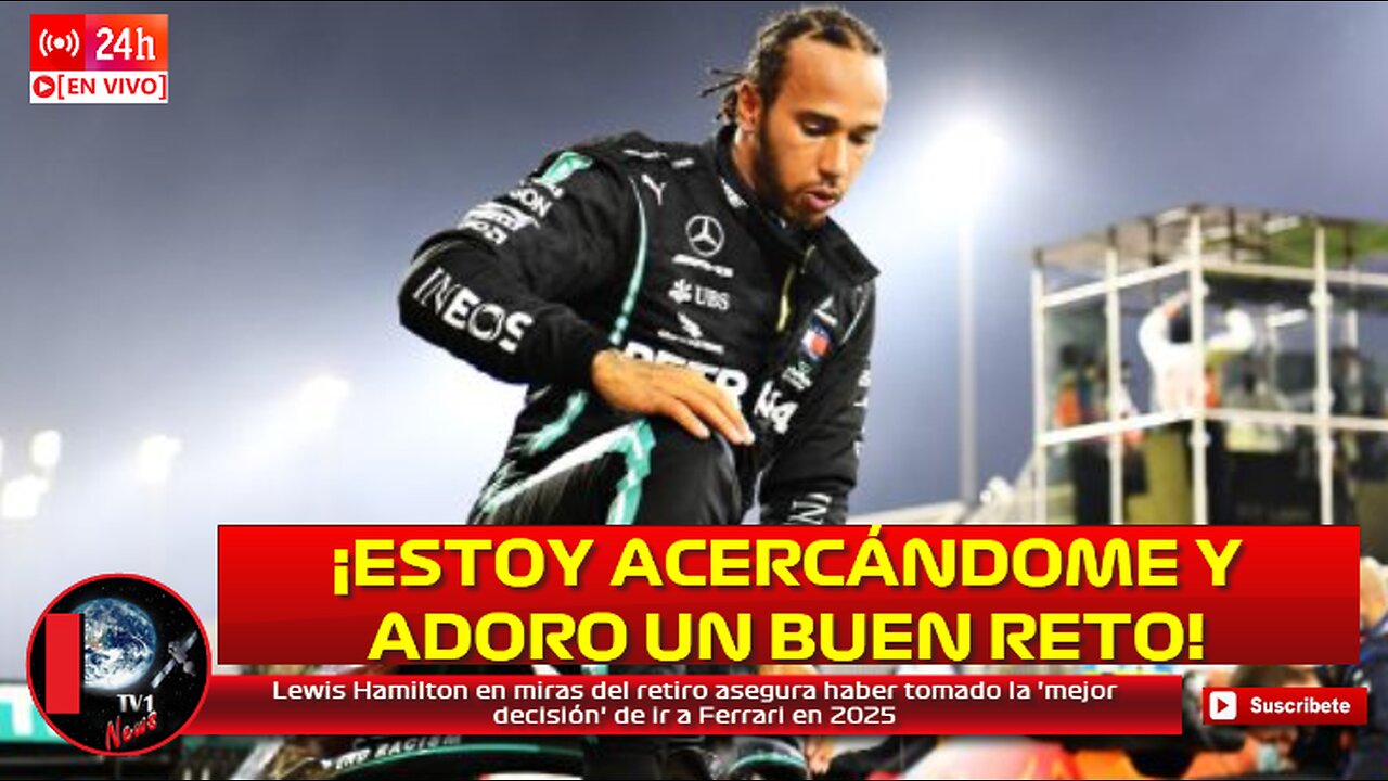 Lewis Hamilton en miras del retiro asegura haber tomado la 'mejor decisión' de ir a Ferrari en 2025