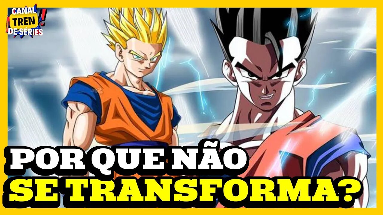 POR QUE GOHAN NÃO SE TRANFORMOU EM SUPER SAYAJIN NA LUTA CONTRA MAJIN BOO EM DRAGON BALL Z