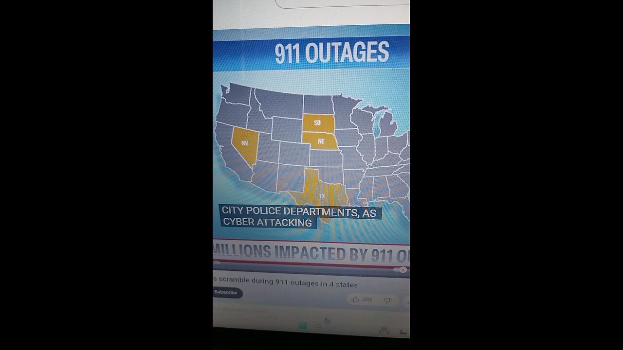 Power Outage At Trump Leading States hmmm