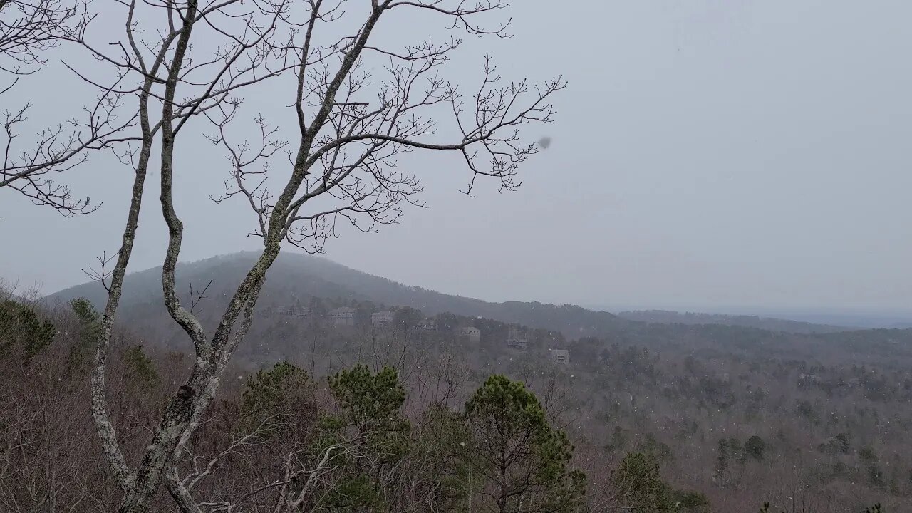 Snow in Big Canoe (4K) - 01/11/21