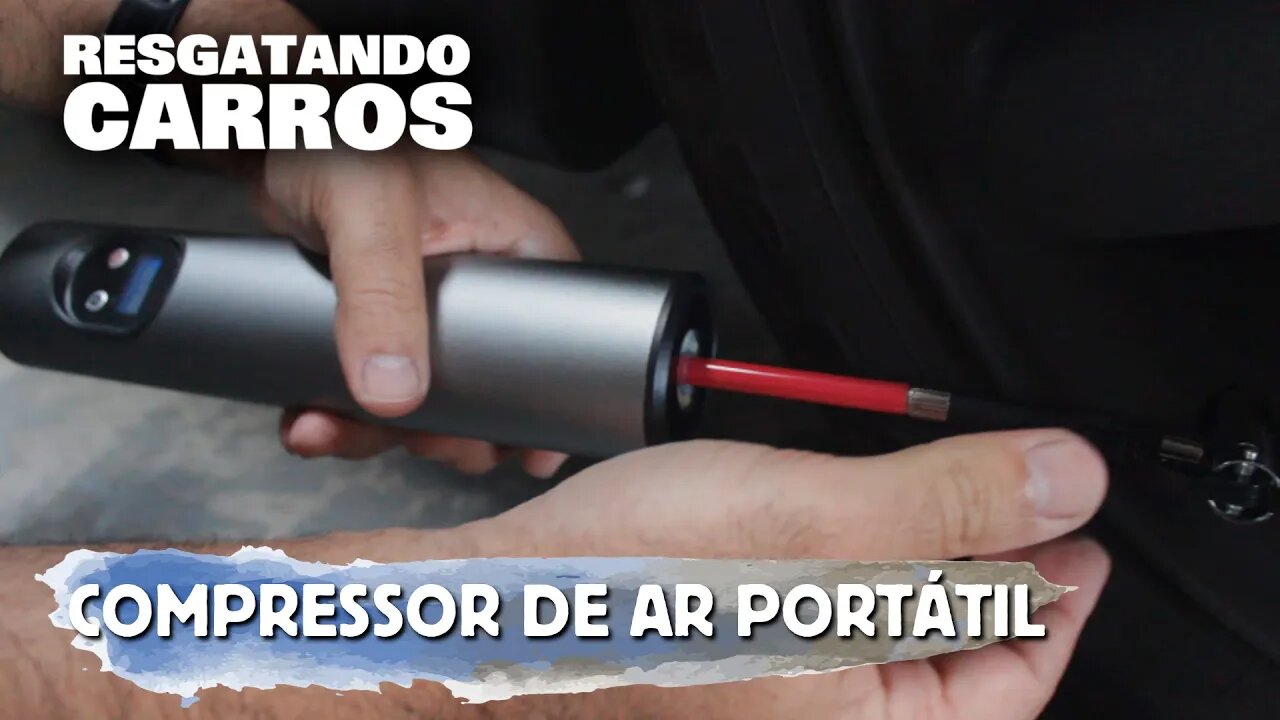 Compressor de Ar Portátil Enusic™ 6000mah 12v 150psi