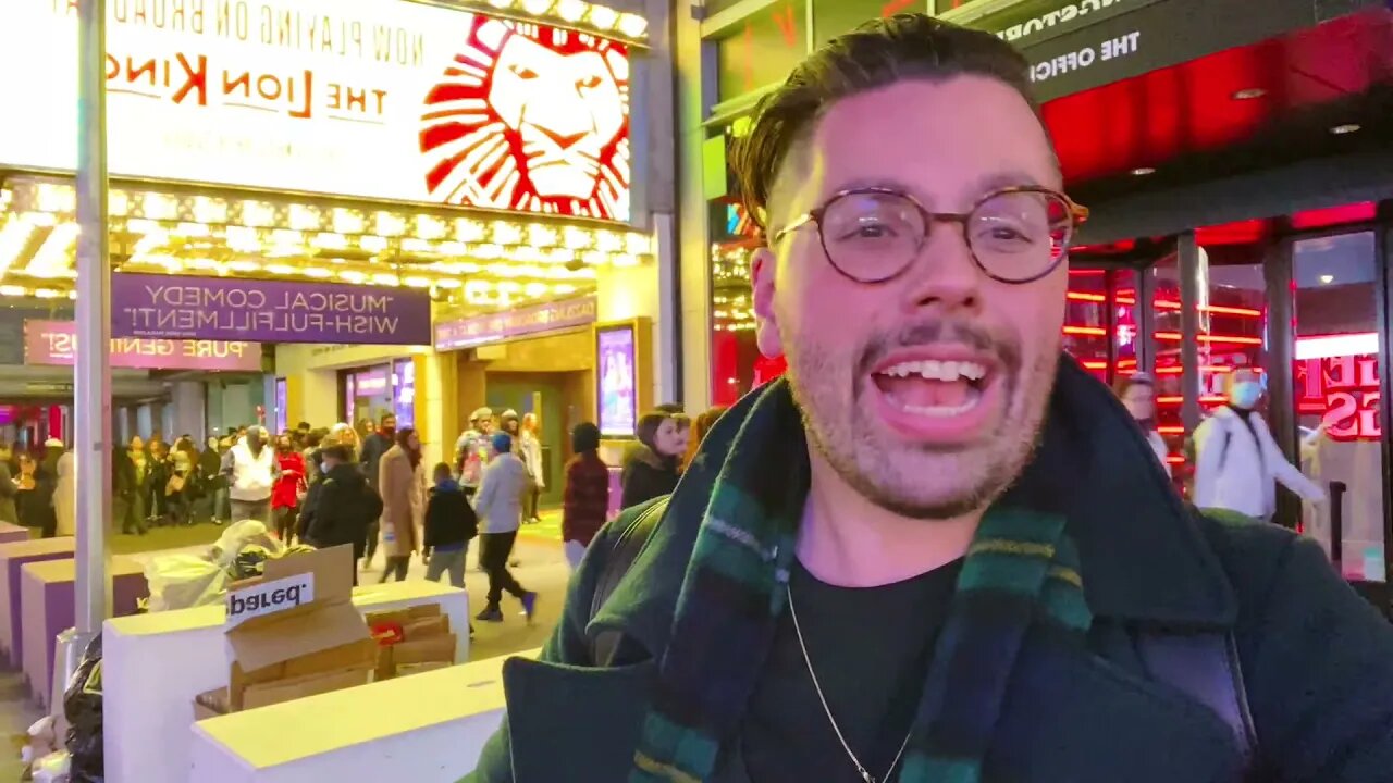 lnside the New Amsterdam Broadway Theater + Aladdin Review