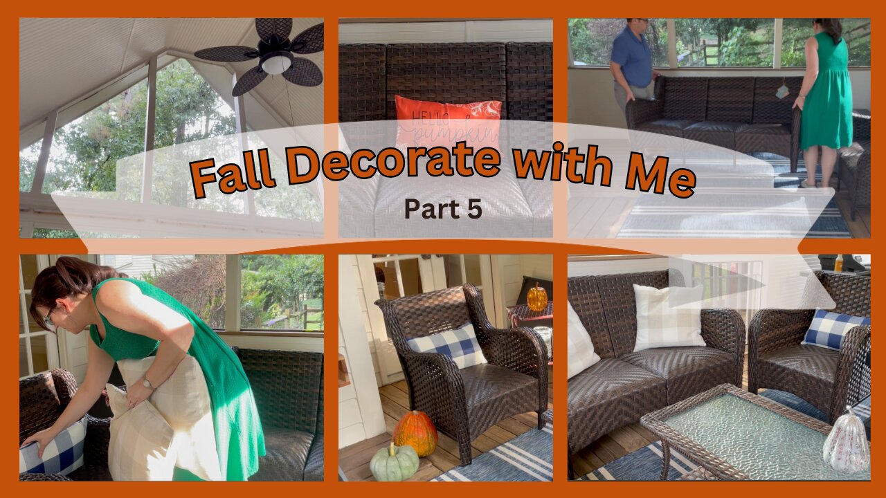 Fall Porch Makeover| Decorate with Me 2023