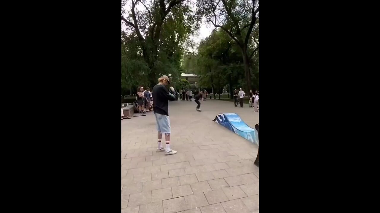 Guy eating some pavement