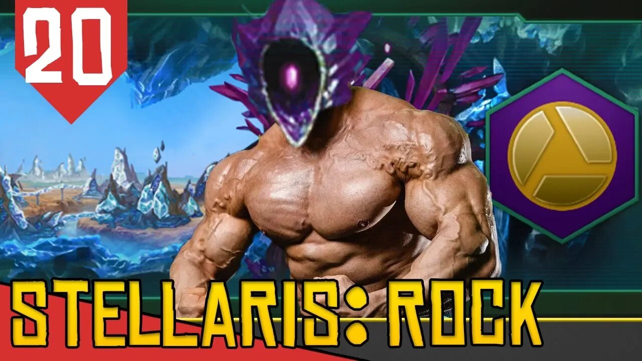 Criando a Pedra-Raça PERFEITA - Stellaris Lithoids 2.5 #20 [Série Gameplay Português PT-BR]