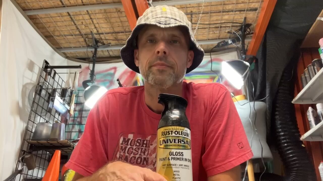 Rust-oleum Universal ￼Gloss Paint and Primer in One #spraypaint #otis #paint #review