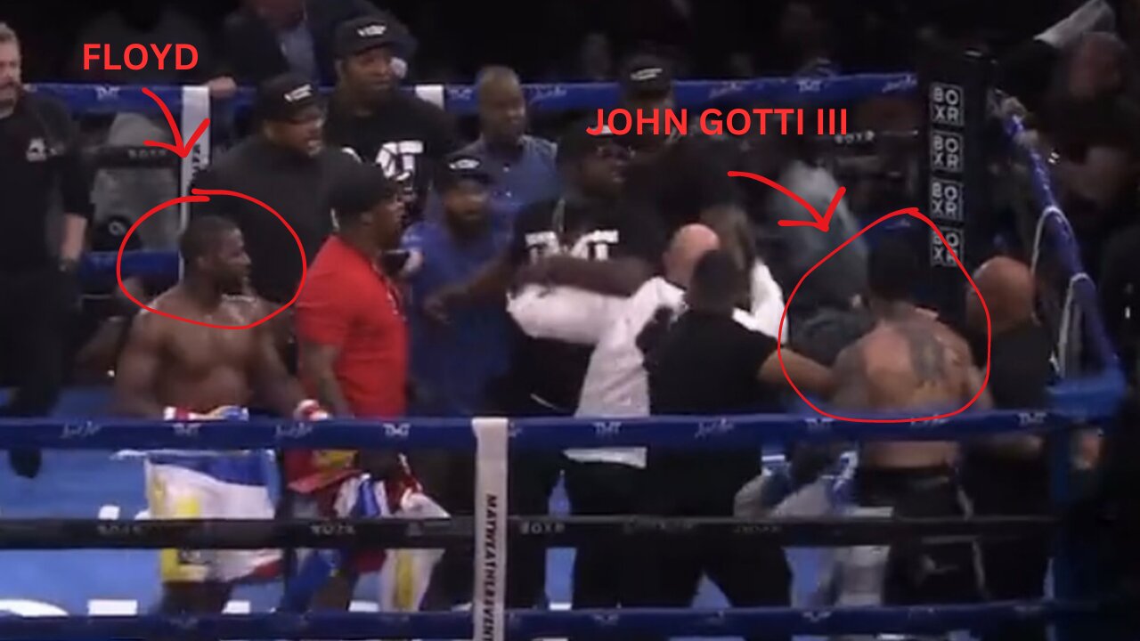 FLOYD MAYWEATHER BRAWL WITH JOHN GOTTI III