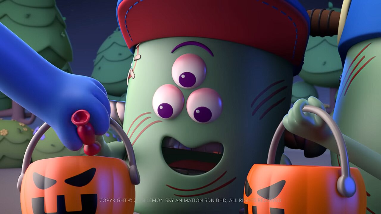 Funny Spooky Monsters | Happy Ahh-LOL-ween | Cartoons for Kids